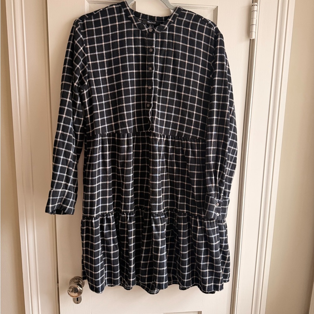 Madewell Flannel Dress